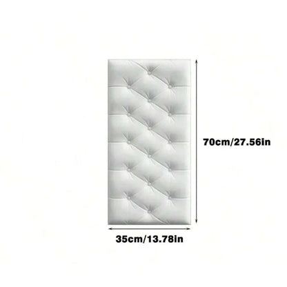 3D Self-Adhesive Foam Wall Stickers (9 colours available)