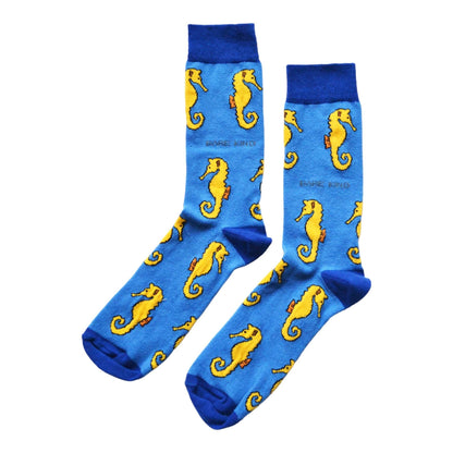 Save the Seahorses Bamboo Socks