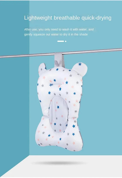 Baby Bath Support Cushion – Adjustable Floating Bath Seat for Newborns