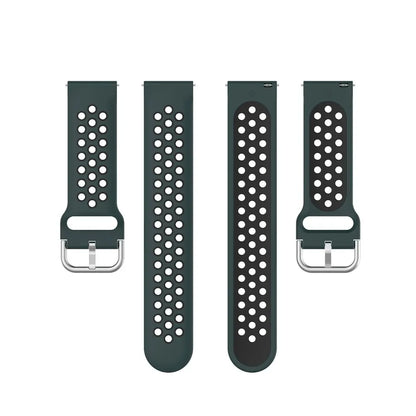 Silicone Sport Strap for the Fitbit Blaze/Versa/Versa 2/Lite Series (15 colours available)