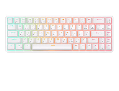 RGB Mechanical Gaming Keyboard – 68 Keys, Hot-Swappable, Wireless