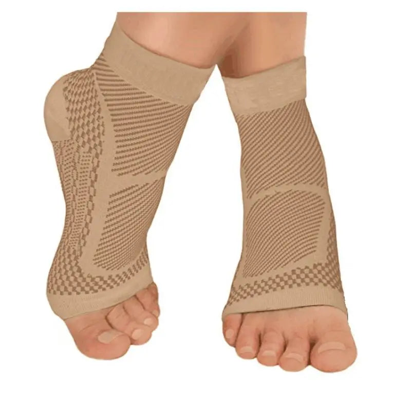 Compression Ankle Support Sleeves – 1 Pair for Sport, Exercise & Everyday Support