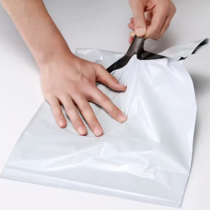 White Self-Sealing Courier Bags – Waterproof Shipping & Mailing Satchels
