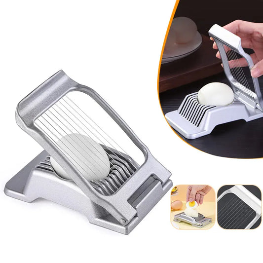 Heavy Duty Egg Slicer – Aluminium Egg & Fruit Cutter