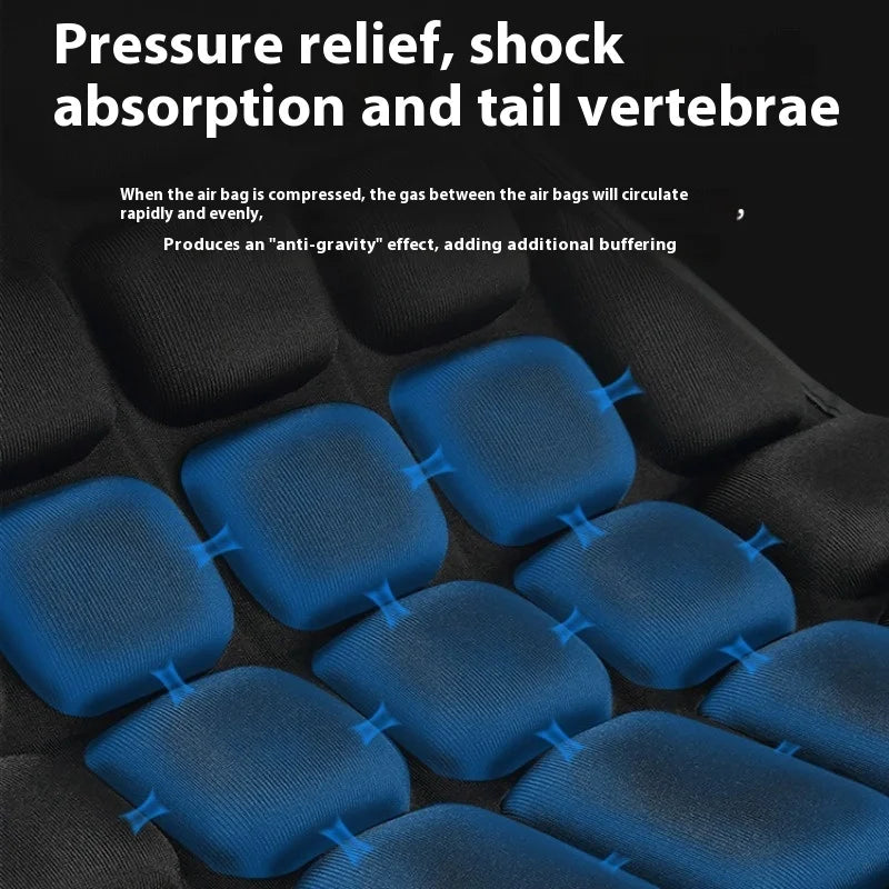 Universal 3D Gel Motorcycle Seat Cushion – Breathable Shock-Absorbing Comfort Seat Pad