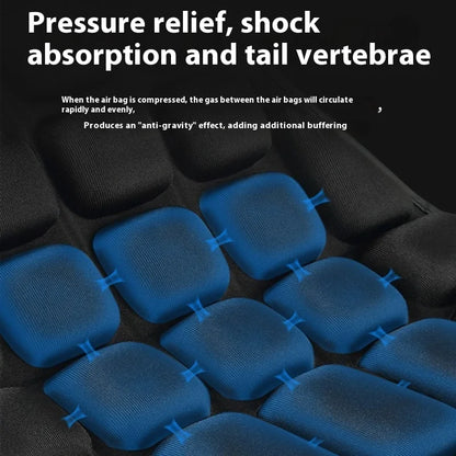 Universal 3D Gel Motorcycle Seat Cushion – Breathable Shock-Absorbing Comfort Seat Pad