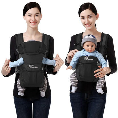 4-in-1 Ergonomic Baby Carrier – Adjustable Newborn to Toddler Baby Sling