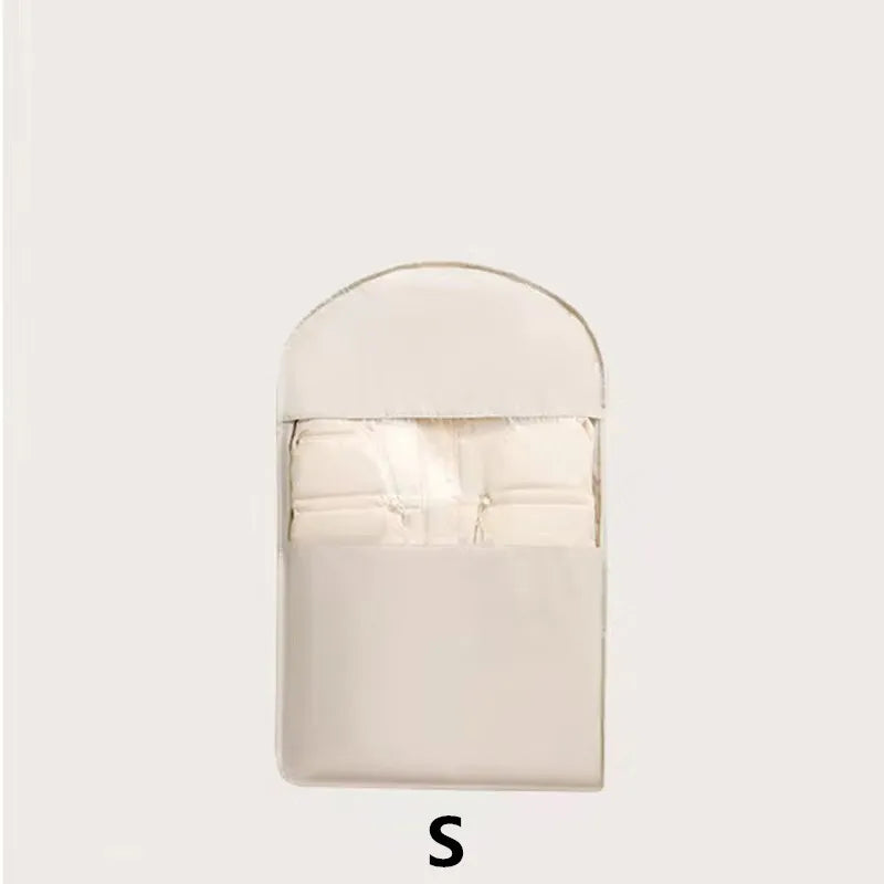 Compressed Hanging Clothes Storage Bag – Visible Wardrobe Organiser
