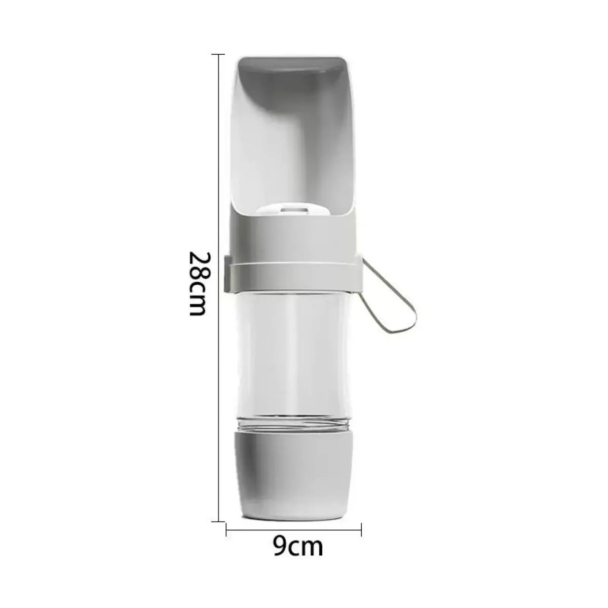 Portable Pet Water Bottle & Food Container – Travel Dog & Cat Feeding Bottle