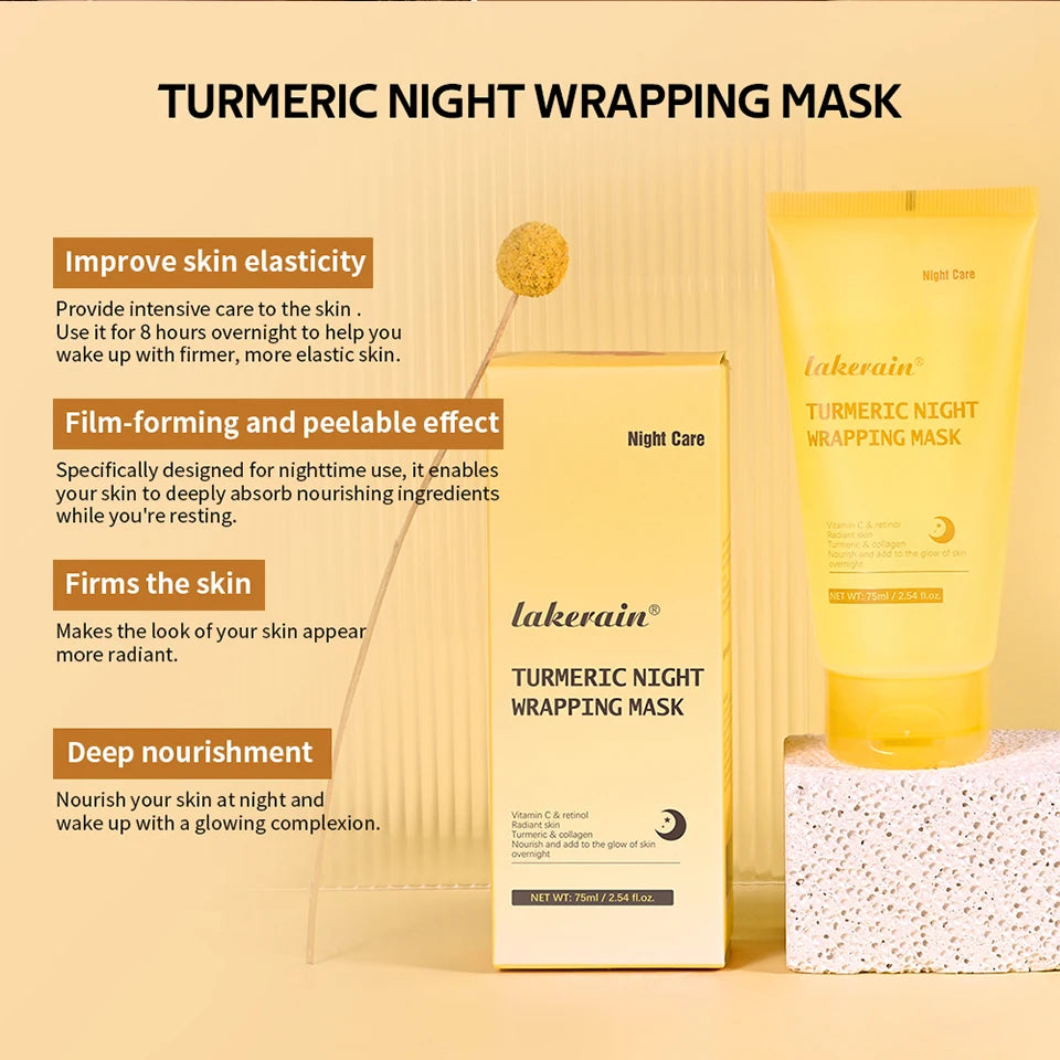 Korean Collagen Overnight Peel-Off Mask – Hydrating & Firming Skin Treatment