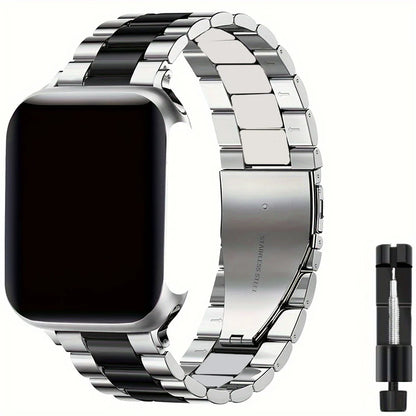 Stainless Steel Strap for the Apple Watch Ultra/Series 3–10 (38–49mm) (2 sizes & 18 colours available)