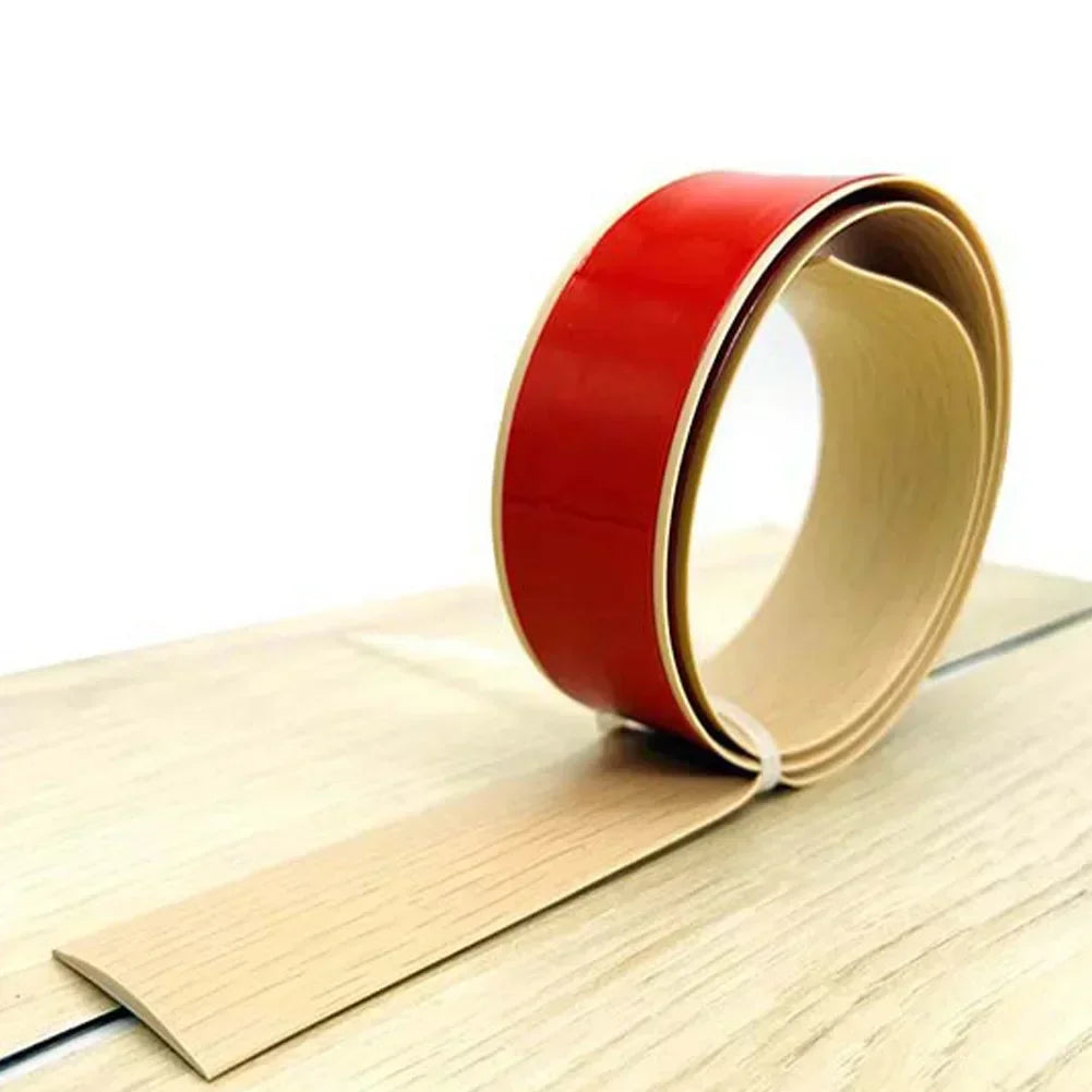 Self-Adhesive Vinyl Transition Strip – Floor Gap & Carpet Threshold Spacer (10 designs available)