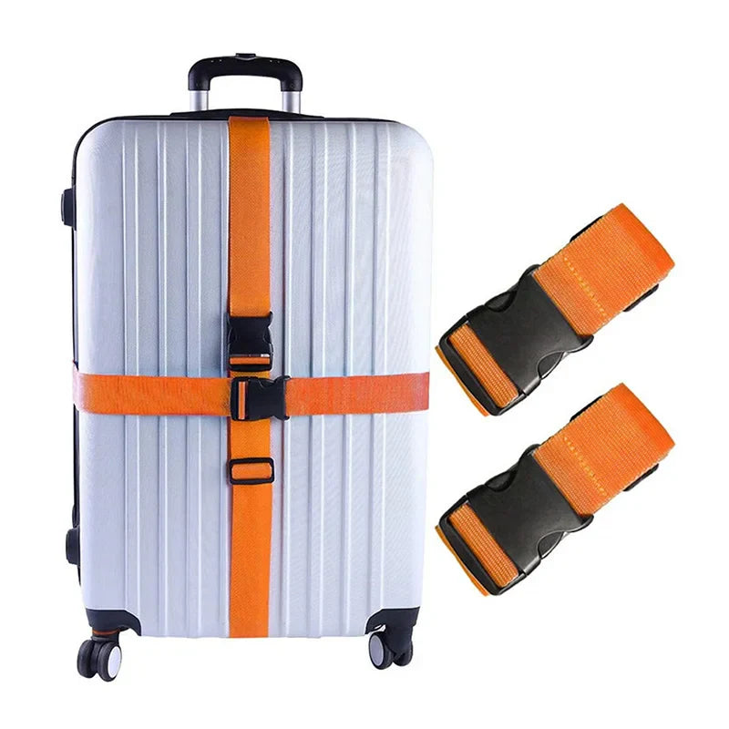 Adjustable Luggage Straps (Pack of 2, with 7 colours available)