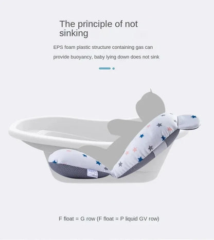 Baby Bath Support Cushion – Adjustable Floating Bath Seat for Newborns