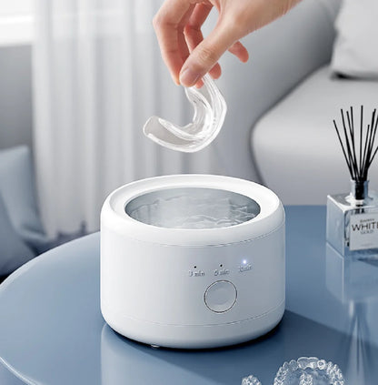 Portable Ultrasonic Denture Cleaner – USB Vibration Cleaning Machine