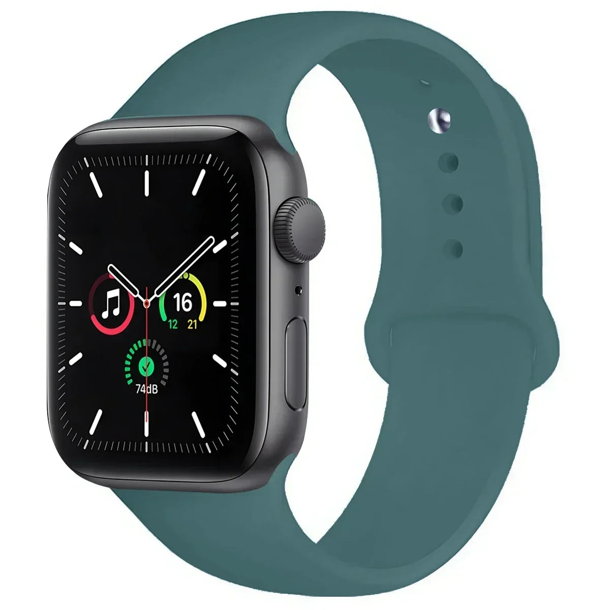 Apple Watch Series Silicone Band (38mm - 42mm) (available in 45 colours)