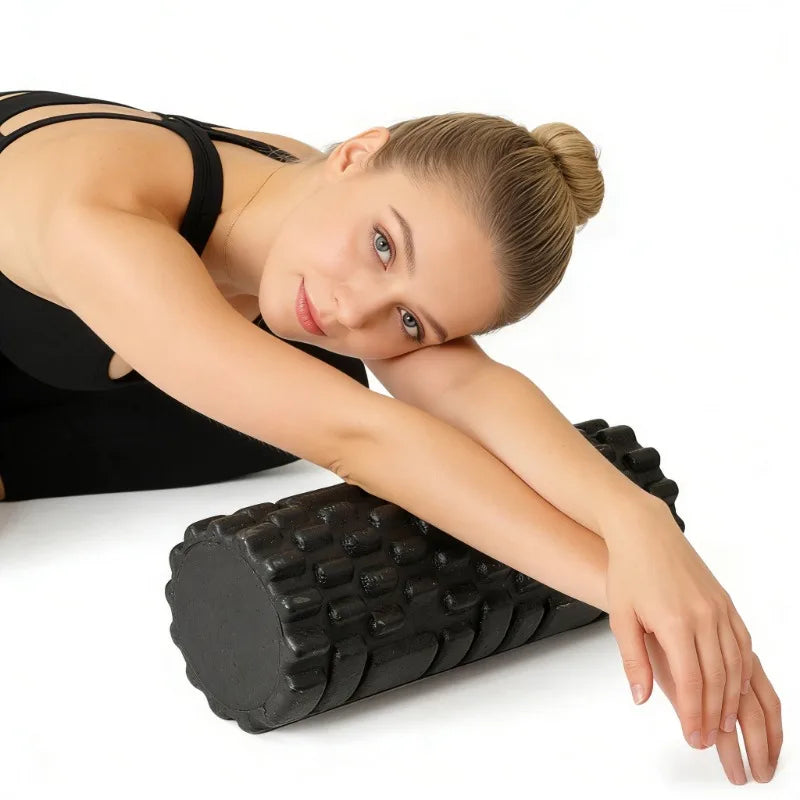 High-Density Foam Roller – Deep Tissue Muscle Recovery & Massage Roller (33cm)