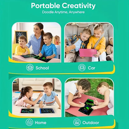 8.5" LCD Writing Tablet – Reusable Drawing & Doodle Board for Kids