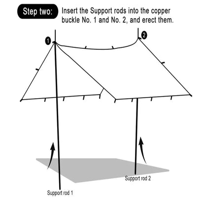 Waterproof Tarp with 19 Hang Points (3 different types available)