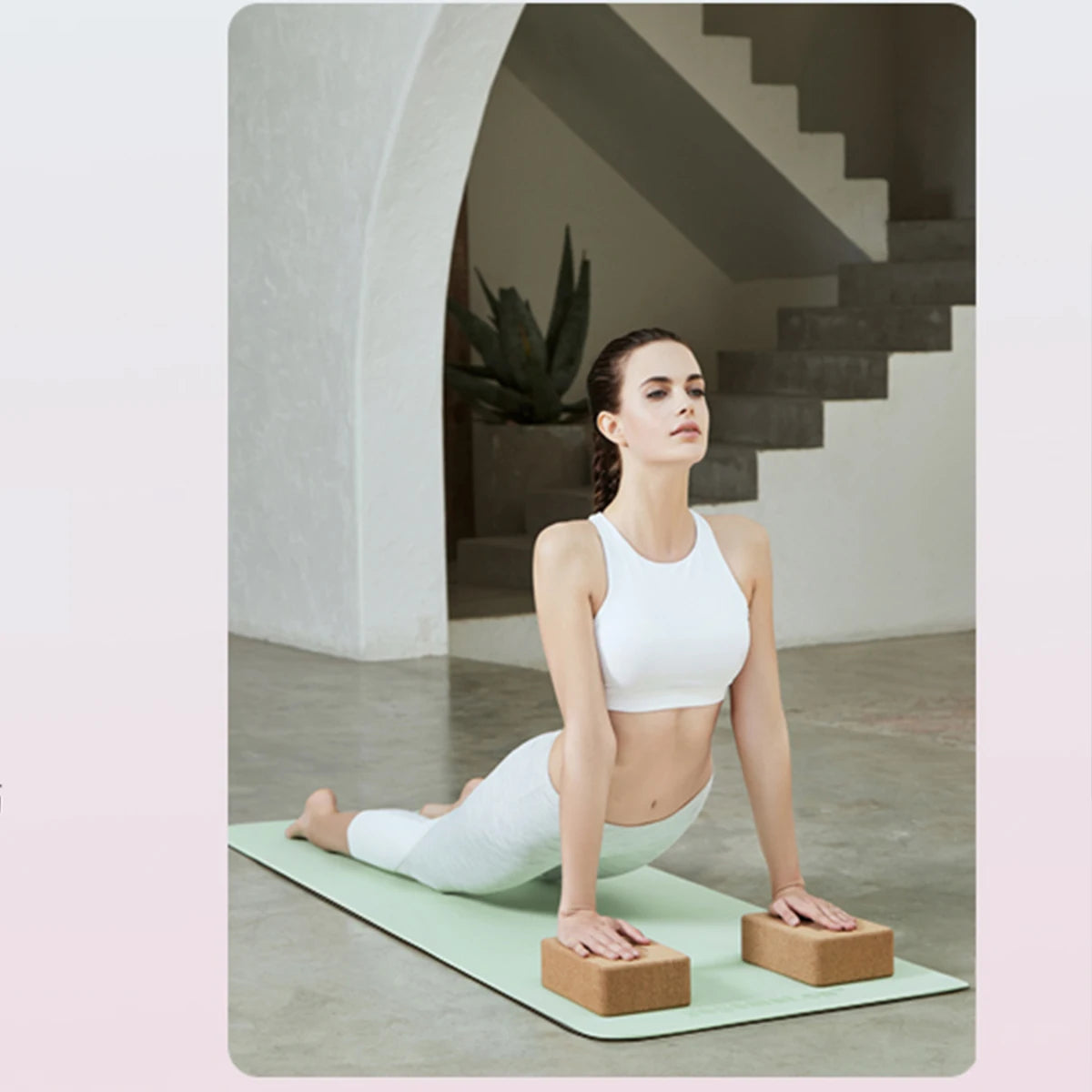 Eco-Friendly TPE Yoga Mat – 6mm Non-Slip Exercise & Pilates Mat (180 × 57cm)