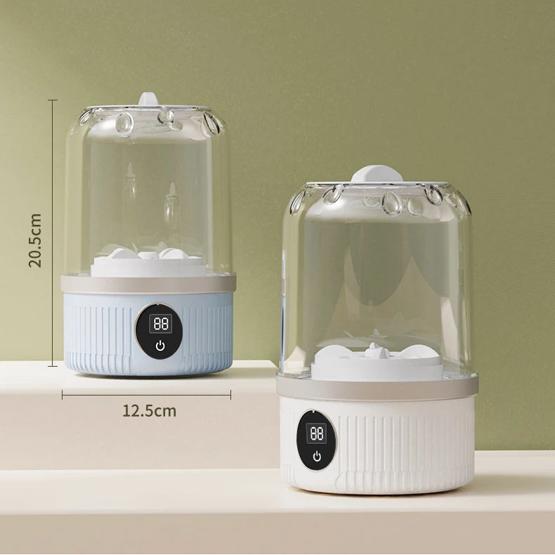 Compact Wireless Mini Washing Machine for Small Loads