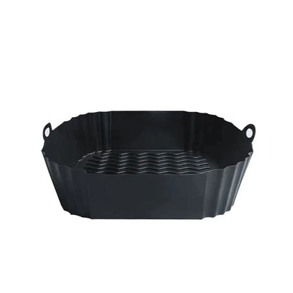 Reusable Silicone Air Fryer Liners – Non-Stick Heat Resistant Air Fryer Baking Tray