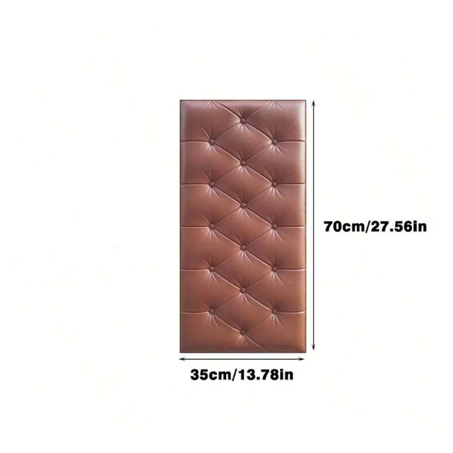 3D Self-Adhesive Foam Wall Stickers (9 colours available)