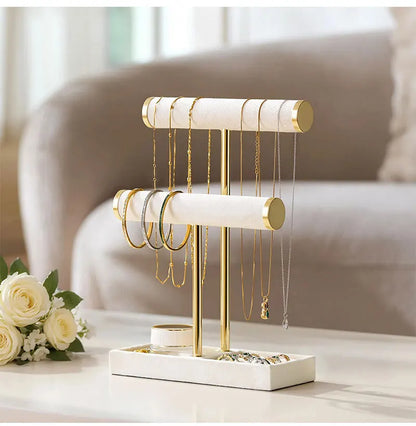 Double T-Bar Jewellery Stand