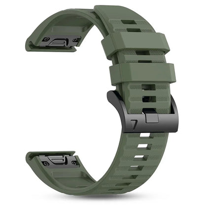 Quickfit Silicone Strap for the Garmin Watch Series (available of various range of models and 46 colours)