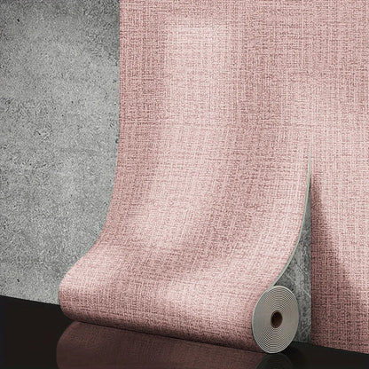 3D Linen Waterproof Self-Adhesive Wall Paper (5 colours available)