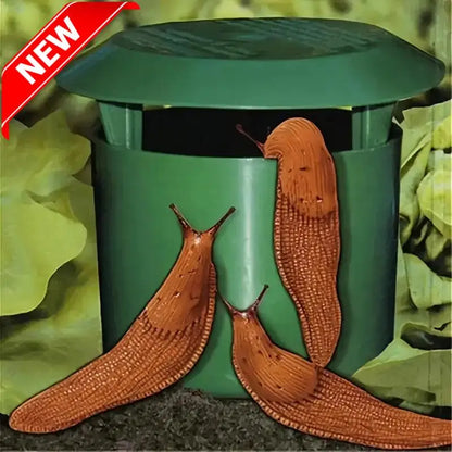 Reusable Snail & Slug Garden Trap – Covered Pest Control Station