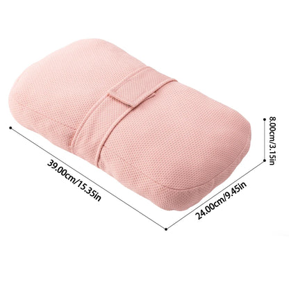 Plush Knee Pillow for Side Sleepers – Leg Support Cushion with Adjustable Strap & Washable Cover