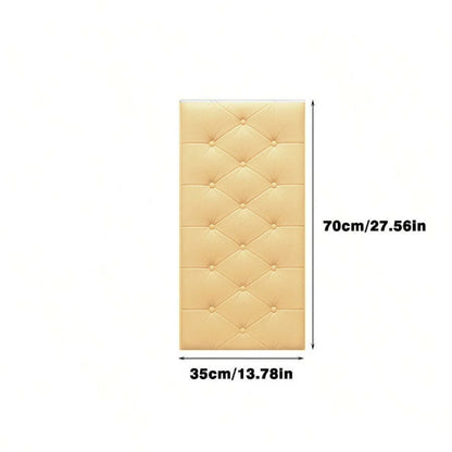 3D Self-Adhesive Foam Wall Stickers (9 colours available)