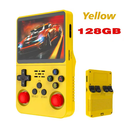 R36S Retro Handheld Game Console – Linux Gaming Console with 3.5" IPS Display (64GB / 128GB)