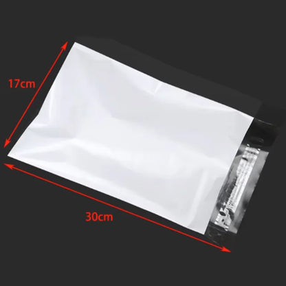 White Self-Sealing Courier Bags – Waterproof Shipping & Mailing Satchels