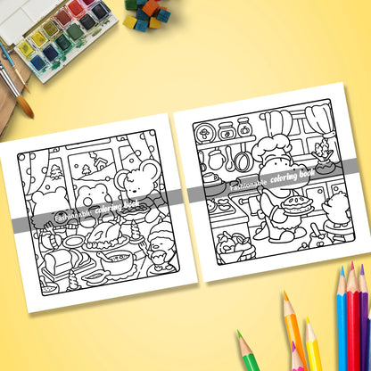 Bold Colouring Book for Adults – Relaxing Colouring Pages