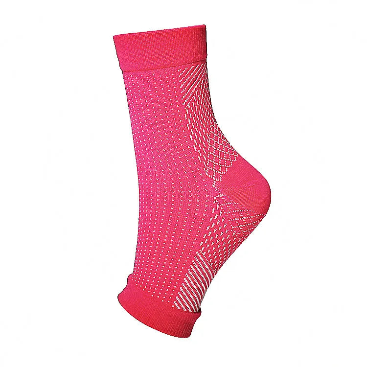 Compression Ankle Support Sleeves – 1 Pair for Sport, Exercise & Everyday Support