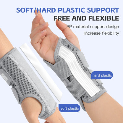 Wrist Support Brace – Adjustable Compression for Carpal Tunnel & Pain Relief
