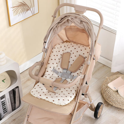 Baby Stroller Seat Cushion – Soft Breathable Pushchair Mattress Pad