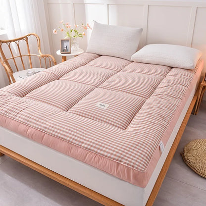 Foldable Japanese-Style Futon Mattress – 10cm Portable Floor & Guest Bed
