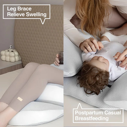 U-Shaped Maternity Pillow – Full Body Pregnancy Support Pillow
