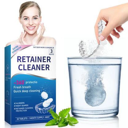 30-Count Denture Cleaning Tablets – Deep Cleaning Denture Cleanser