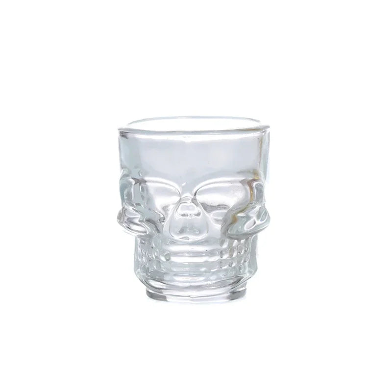 Skull Head Shot Glass – 45ml Halloween Whisky & Liquor Glass