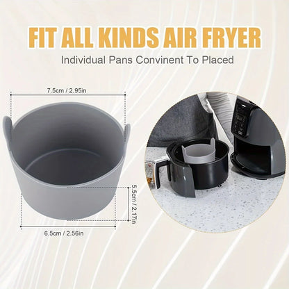 Silicone Air Fryer Egg Poacher Cups – Reusable Egg Cooker Moulds