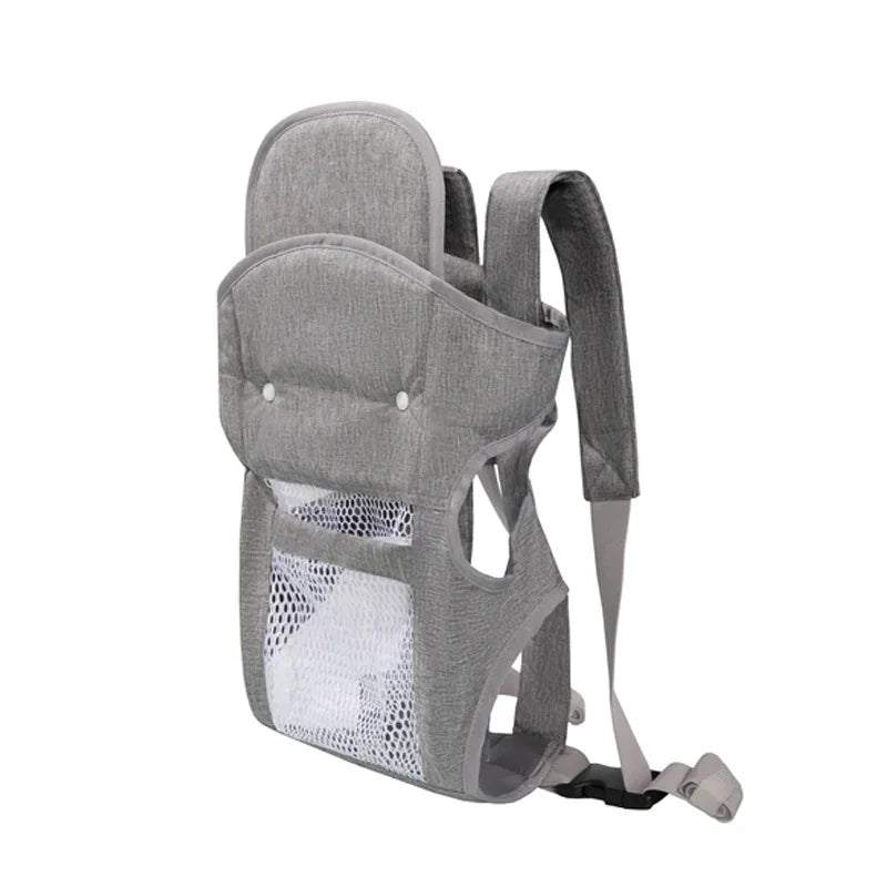 4-in-1 Ergonomic Baby Carrier – Breathable Newborn to Toddler Support