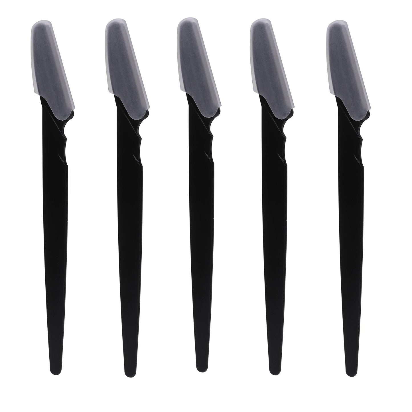 Eyebrow & Facial Razors – Precision Dermaplaning Razors with Safety Cover (5, 10 or 40 Pack)