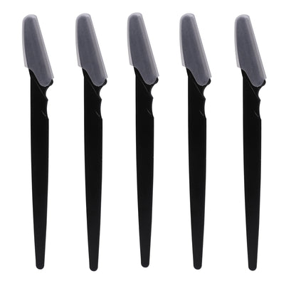 Eyebrow & Facial Razors – Precision Dermaplaning Razors with Safety Cover (5, 10 or 40 Pack)
