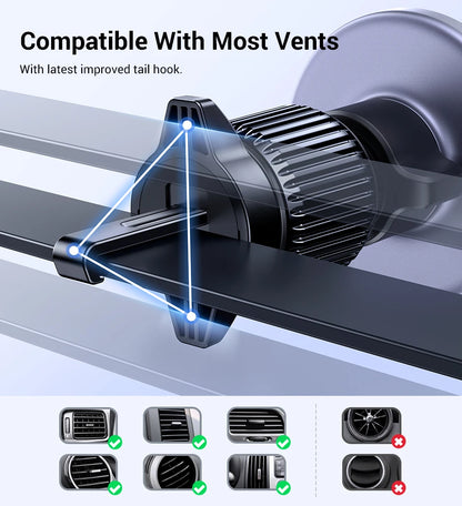 Magnetic Car Phone Holder – MagSafe Air Vent Mount