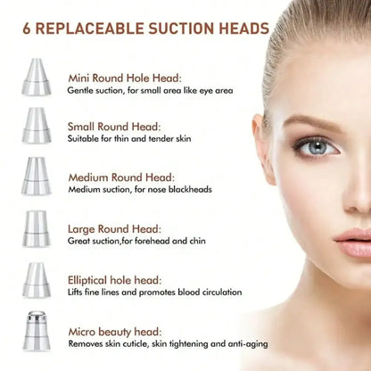 Electric Blackhead Remover – Facial Pore Cleansing Tool