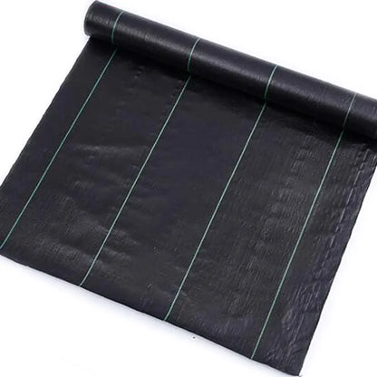 PE Woven Weed Control Fabric – Water Permeable Garden & Landscape Barrier